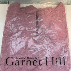 New Garnet Hill Dusty Pink 3/4 Sleeve T-Shirt - Size Small